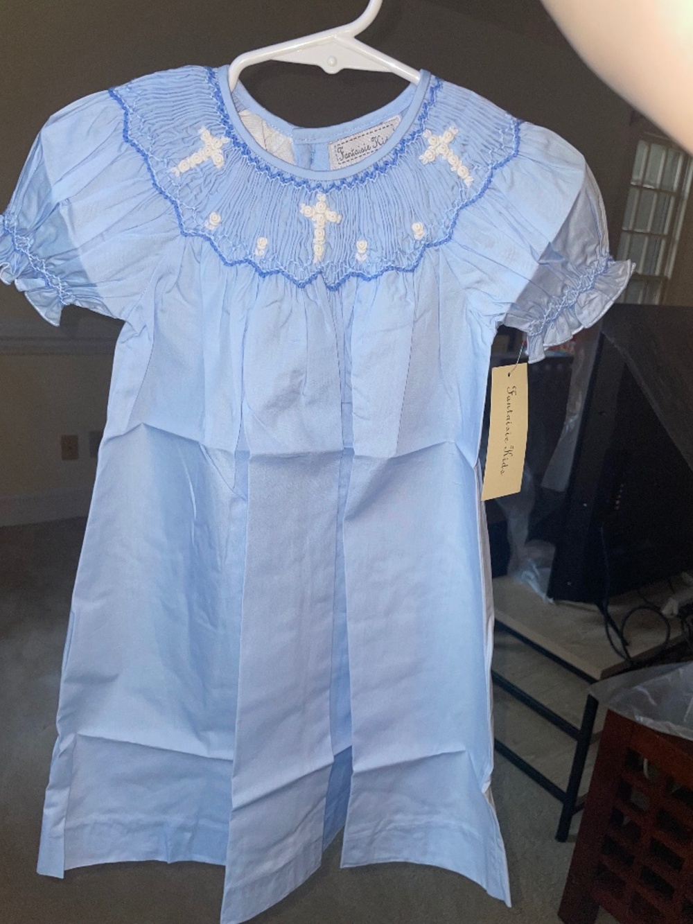 NWT Smocked Heirloom Cross Dress 2T